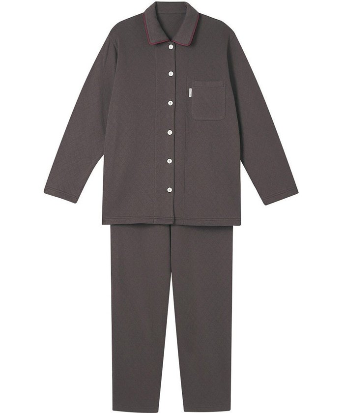 【ワコール 睡眠科学/wacoal suimin】の【ふわごころ(R)パジャマ】 長袖・長ズボン しっとりなめらか ふわふわ触感 YDW420 睡眠科学/ワコール インテリア・キッズ・メンズ・レディースファッション・服の通販 founy(ファニー) https://founy.com/ ファッション Fashion レディースファッション Fashion for Women トップス・カットソー Cut & Sew Tops なめらか Smooth, Silky Texture インド Indian Textile キルト Quilt, Quilted Fabric パジャマ Pajamas, Sleepwear ボトム Bottoms, Lower Wear 長袖 Long Sleeve, Full Sleeve |ID: prp329100004716820 ipo3291000000034080110