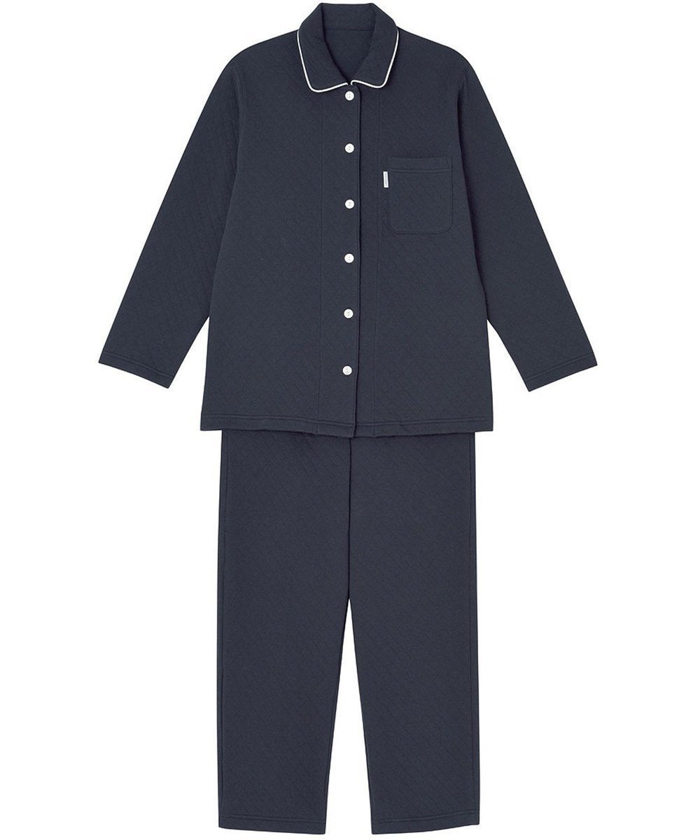 【ワコール 睡眠科学/wacoal suimin】の【ふわごころ(R)パジャマ】 長袖・長ズボン しっとりなめらか ふわふわ触感 YDW420 睡眠科学/ワコール インテリア・キッズ・メンズ・レディースファッション・服の通販 founy(ファニー) 　ファッション　Fashion　レディースファッション　Fashion for Women　トップス・カットソー　Cut & Sew Tops　なめらか　Smooth, Silky Texture　インド　Indian Textile　キルト　Quilt, Quilted Fabric　パジャマ　Pajamas, Sleepwear　ボトム　Bottoms, Lower Wear　長袖　Long Sleeve, Full Sleeve　コン|ID: prp329100004716820 ipo3291000000034080119