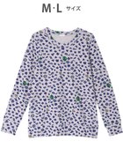 【ツモリチサト スリープ/tsumori chisato SLEEP】のツモリチサト トップス 吸湿発熱性(本体) 長袖 ルームウェア レディース UTW427 /ワコール グレー|ID: prp329100004716823 ipo3291000000035617968