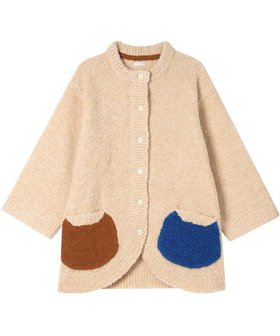 【ツモリチサト スリープ/tsumori chisato SLEEP】のツモリチサト カーディガン あったか 長袖 9分袖 ルームウェア レディース UTW556 /ワコール 人気、トレンドファッション・服の通販 founy(ファニー) ファッション Fashion レディースファッション Fashion for Women トップス・カットソー Cut & Sew Tops カーディガン・羽織り Layered Style Cardigans カーディガン Cardigan, Knitwear ネコ Cat, Feline Motif パジャマ Pajamas, Sleepwear ポケット Pocket, Pocket Detail ループ Loop, Loop Knit 羽織 Haori, Light Jacket 長袖 Long Sleeve, Full Sleeve |ID:prp329100004716825