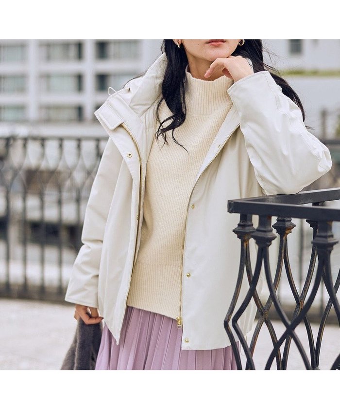 【エニー/ANY】の撥水フーデットダウンコート インテリア・キッズ・メンズ・レディースファッション・服の通販 founy(ファニー) https://founy.com/ ファッション Fashion レディースファッション Fashion for Women アウター Coat / Outerwear Collection コート・ロングコート・ピーコート Long Coats, Peacoats & More レディースジャケット・軽アウター Jackets ダウンジャケット・軽量ダウン Warm & Lightweight Down Jackets インナー Innerwear ジャケット Jacket, Outerwear ダウン Down, Puffer パーカー Hoodie, Parka ボトム Bottoms, Lower Wear ポケット Pocket, Pocket Detail A/W・秋冬 Autumn/Winter エレガント 上品 Elegant |ID: prp329100004716829 ipo3291000000034557712