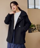 【エニー/ANY】のスタンドコクーンコート ブラック|ID: prp329100004716830 ipo3291000000034080272