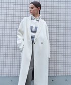 【ベイジ,/BEIGE,】のZION / ウールロングチェスターコート Ecru|ID: prp329100004716833 ipo3291000000034707331