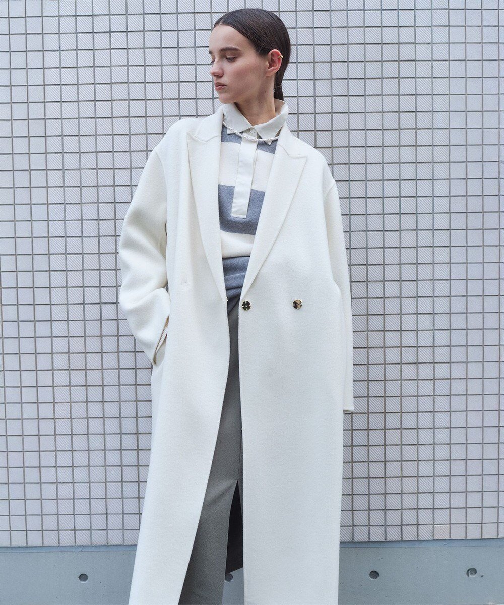 【ベイジ,/BEIGE,】のZION / ウールロングチェスターコート 人気、トレンドファッション・服の通販 founy(ファニー) 　ファッション　Fashion　レディースファッション　Fashion for Women　アウター　Coat / Outerwear Collection　コート・ロングコート・ピーコート　Long Coats, Peacoats & More　レディースジャケット・軽アウター　Jackets　チェスターコート・ロング丈アウター　Chester Coats / Chesterfield Long Coats　インナー　Innerwear　秋　Autumn　ジャケット　Jacket, Outerwear　チェスターコート　Chester Coat, Long Coat　デニム　Denim, Jeans Material　フロント　Front, Front Design　ロング　Long, Long-Length　A/W・秋冬　Autumn/Winter　 other-1|ID: prp329100004716833 ipo3291000000035568247