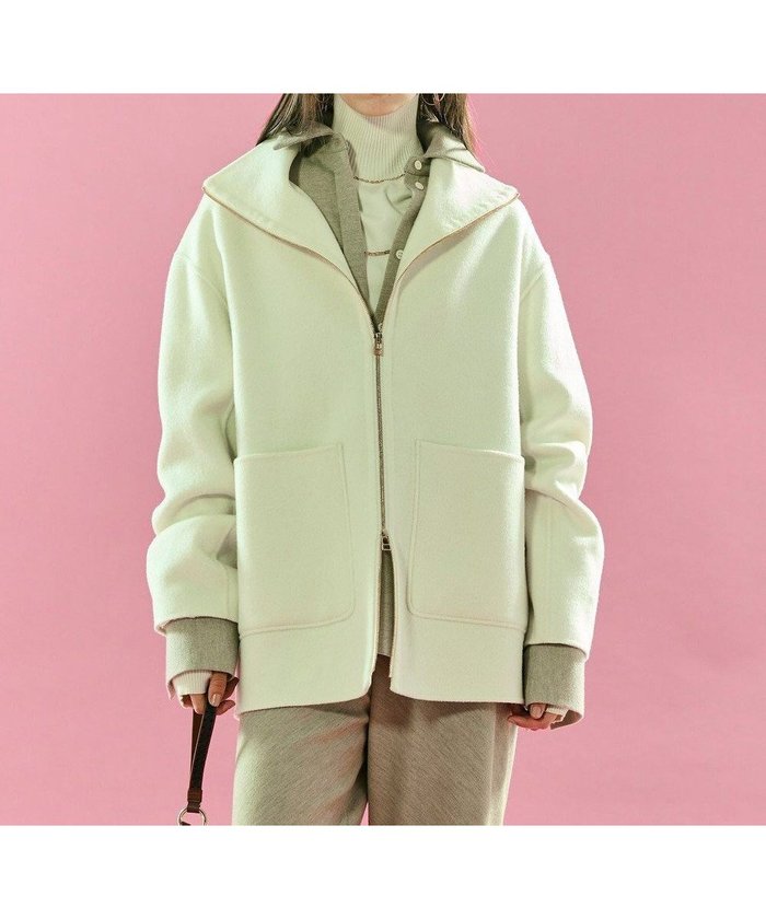 【ベイジ,/BEIGE,】のZION / ウールスタンドカラーショートコート インテリア・キッズ・メンズ・レディースファッション・服の通販 founy(ファニー) https://founy.com/ ファッション Fashion レディースファッション Fashion for Women アウター Coat / Outerwear Collection コート・ロングコート・ピーコート Long Coats, Peacoats & More レディースジャケット・軽アウター Jackets インナー Innerwear ショート Short, Short Length ジャケット Jacket, Outerwear スタンド Stand Collar, Upright Stand デニム Denim, Jeans Material フロント Front, Front Design ポケット Pocket, Pocket Detail ロング Long, Long-Length A/W・秋冬 Autumn/Winter |ID: prp329100004716834 ipo3291000000034080285