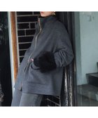 【ベイジ,/BEIGE,】のZION / ウールスタンドカラーショートコート Charcoal|ID: prp329100004716834 ipo3291000000035828608