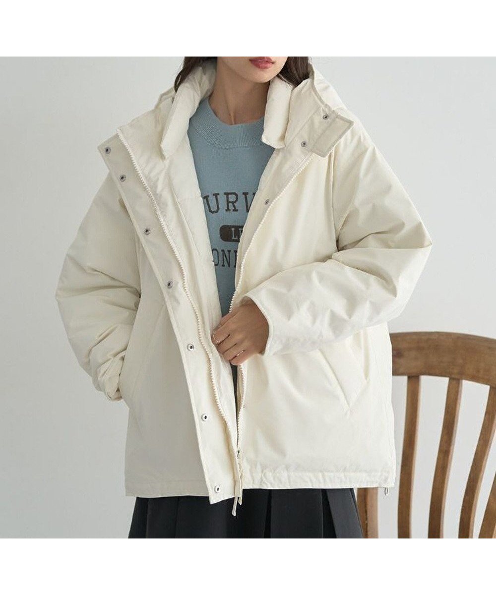 【アースミュージックアンドエコロジー/earth music&ecology】のフーデットパファーコート 人気、トレンドファッション・服の通販 founy(ファニー) 　ファッション　Fashion　レディースファッション　Fashion for Women　アウター　Coat / Outerwear Collection　コート・ロングコート・ピーコート　Long Coats, Peacoats & More　レディースジャケット・軽アウター　Jackets　ジャケット　Jacket, Outerwear　ダウン　Down, Puffer　フォルム　Silhouette, Form　ポケット　Pocket, Pocket Detail　A/W・秋冬　Autumn/Winter　 other-1|ID: prp329100004716841 ipo3291000000034426251