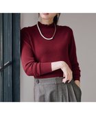 【エニー/ANY】の【洗濯機可/吸湿発熱】フリルネックニット 人気、トレンドファッション・服の通販 founy(ファニー) ファッション Fashion レディースファッション Fashion for Women トップス・カットソー Cut & Sew Tops ニット Knit Tops & Sweaters アクリル Acrylic Material インナー Innerwear シンプル Simple, Minimal セーター Sweater, Knitwear フリル Frill, Ruffle 洗える Machine Washable A/W・秋冬 Autumn/Winter thumbnail バーガンディ|ID: prp329100004716846 ipo3291000000034270769