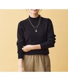 【エニー/ANY】の【洗濯機可/吸湿発熱】フリルネックニット 人気、トレンドファッション・服の通販 founy(ファニー) ファッション Fashion レディースファッション Fashion for Women トップス・カットソー Cut & Sew Tops ニット Knit Tops & Sweaters アクリル Acrylic Material インナー Innerwear シンプル Simple, Minimal セーター Sweater, Knitwear フリル Frill, Ruffle 洗える Machine Washable A/W・秋冬 Autumn/Winter thumbnail ブラック|ID: prp329100004716846 ipo3291000000034270770
