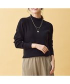 【エニー/ANY】の【6色展開】フリルネックニット ブラック|ID: prp329100004716846 ipo3291000000034485458