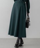 【23区/NIJYUSANKU】の【VERY10月号掲載】メリノウールサテン スカート グリーン系|ID: prp329100004716850 ipo3291000000035395192