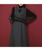 【23区/NIJYUSANKU】のラメミックスツイード Vネックワンピース 人気、トレンドファッション・服の通販 founy(ファニー) ファッション Fashion レディースファッション Fashion for Women ワンピース Dresses 2025年 2025 2025-2026秋冬・A/W Autumn/Winter 2025–26 AW25–26 冬 Winter / This Winter インナー Innerwear エレガント 上品 Elegant ストレッチ Stretch, Stretchy Fabric ツイード Twill, Twill Weave トレンド Trend, Trending Now ノースリーブ Sleeveless, No-Sleeve ハーフ Half, Half-Length フレア Flare, Flared モノトーン Monotone, Black and White ワイド Wide, Wide Fit A/W・秋冬 Autumn/Winter thumbnail チャコール系|ID: prp329100004716851 ipo3291000000035607063