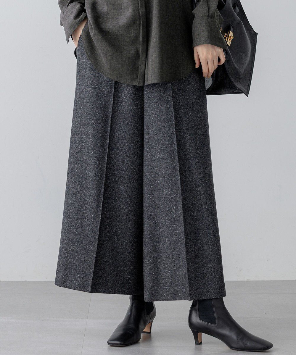 【23区/NIJYUSANKU】のラメミックスツイード クロップド パンツ 人気、トレンドファッション・服の通販 founy(ファニー) ファッション Fashion レディースファッション Fashion for Women パンツ Pants & Trousers エレガント 上品 Elegant クロップド Cropped, Short Length ストレッチ Stretch, Stretchy Fabric ツイード Twill, Twill Weave トレンド Trend, Trending Now バランス Balance, Style Balance モノトーン Monotone, Black and White ワイド Wide, Wide Fit A/W・秋冬 Autumn/Winter 冬 Winter / This Winter 2025年 2025 2025-2026秋冬・A/W Autumn/Winter 2025–26 AW25–26 other-1|ID: prp329100004716852 ipo3291000000034080365