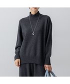 【23区/NIJYUSANKU】の【洗える】カシミヤブレンド ハイネック ニット 人気、トレンドファッション・服の通販 founy(ファニー) ファッション Fashion レディースファッション Fashion for Women トップス・カットソー Cut & Sew Tops ニット Knit Tops & Sweaters イタリア Italy 洗える Machine Washable シンプル Simple, Minimal スリット Slit, Slit Detail セーター Sweater, Knitwear ハイネック High Neck, Mock Neck フロント Front, Front Design ラウンド Round, Round Neck A/W・秋冬 Autumn/Winter 冬 Winter / This Winter 新作・新入荷 New Arrivals / New In エレガント 上品 Elegant 2025年 2025 2025-2026秋冬・A/W Autumn/Winter 2025–26 AW25–26 thumbnail グレー系|ID: prp329100004716854 ipo3291000000034080375