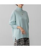 【23区/NIJYUSANKU】の【洗える】カシミヤブレンド ハイネック ニット 人気、トレンドファッション・服の通販 founy(ファニー) ファッション Fashion レディースファッション Fashion for Women トップス・カットソー Cut & Sew Tops ニット Knit Tops & Sweaters イタリア Italy 洗える Machine Washable シンプル Simple, Minimal スリット Slit, Slit Detail セーター Sweater, Knitwear ハイネック High Neck, Mock Neck フロント Front, Front Design ラウンド Round, Round Neck A/W・秋冬 Autumn/Winter 冬 Winter / This Winter 新作・新入荷 New Arrivals / New In エレガント 上品 Elegant 2025年 2025 2025-2026秋冬・A/W Autumn/Winter 2025–26 AW25–26 thumbnail ライトグリーン系|ID: prp329100004716854 ipo3291000000034080379