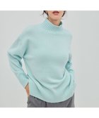 【23区/NIJYUSANKU】の【見上愛さんコラボカラー/Oggi12月号掲載】カシミヤブレンド ハイネック ニット ライトグリーン系|ID: prp329100004716854 ipo3291000000034485559