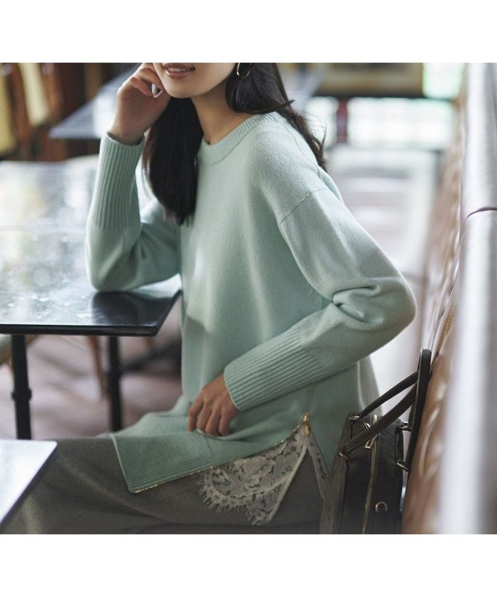 【23区/NIJYUSANKU】の【見上愛さん着用/Oggi掲載/洗える】カシミヤブレンド サイドジップ ニットチュニック インテリア・キッズ・メンズ・レディースファッション・服の通販 founy(ファニー) https://founy.com/ 雑誌掲載アイテム Magazine Picks & Fashion Features ファッション雑誌 Fashion Magazines オッジ Oggi ファッション Fashion レディースファッション Fashion for Women トップス・カットソー Cut & Sew Tops ニット Knit Tops & Sweaters イタリア Italy 洗える Machine Washable 12月号 December Issue サイドジップ Side Zip, Side Zipper ジップ Zip, Zipper スリット Slit, Slit Detail セーター Sweater, Knitwear 雑誌 Magazine, Fashion Magazine チュニック Tunic, Long Top 人気 Popular, Best Seller リラックス Relax, Relaxed Fit レギンス Leggings, Stretch Pants A/W・秋冬 Autumn/Winter 冬 Winter / This Winter エレガント 上品 Elegant 2025年 2025 2025-2026秋冬・A/W Autumn/Winter 2025–26 AW25–26 |ID: prp329100004716856 ipo3291000000035607686