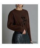 【テチチ/Te chichi】の【Disney】ミッキー/フロッキープリントロンT 人気、トレンドファッション・服の通販 founy(ファニー) ファッション Fashion レディースファッション Fashion for Women トップス・カットソー Cut & Sew Tops シャツ・ブラウス・オフィスカジュアル Elegant Blouses & Button-Ups ロングTシャツ・Tシャツ Longline T-Shirts & Tees カットソー・ベーシックTシャツ Cut-and-Sewn Tops / Stretch Tees & Basics おすすめ Recommended / Our Picks カットソー Cut and Sewn Top キャラクター Character, Licensed Characters ジャケット Jacket, Outerwear デニム Denim, Jeans Material 夏 Summer S/S・春夏 SS, Spring/Summer, Warm Season A/W・秋冬 Autumn/Winter thumbnail ブラウン|ID: prp329100004716860 ipo3291000000034270166