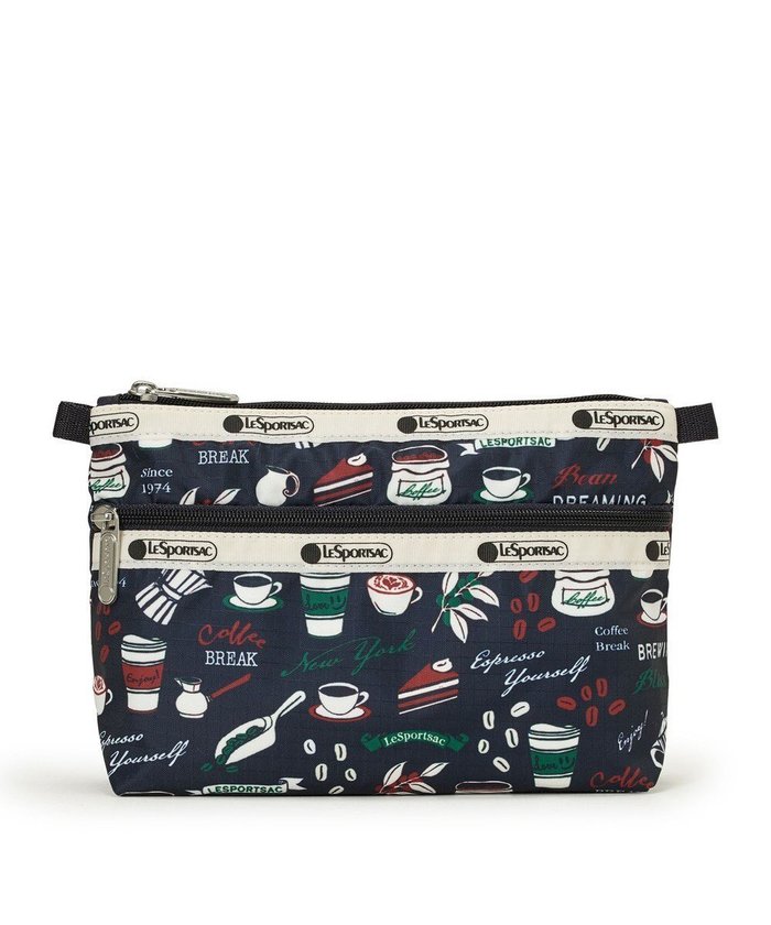 【レスポートサック/LeSportsac】のCOSMETIC CLUTCH/カップオブコージー インテリア・キッズ・メンズ・レディースファッション・服の通販 founy(ファニー) https://founy.com/ ファッション Fashion レディースファッション Fashion for Women バッグ Bags ミニ財布・二つ折り財布 Wallets & Card Cases ポーチ&ミニバッグ Pouches & Mini Bags おすすめ Recommended / Our Picks クラシカル Classical, Vintage-Inspired クラッチ Clutch, Clutch Bag プリント Print, Printed Pattern ポケット Pocket, Pocket Detail ポーチ Pouch, Small Case モチーフ Motif, Design Theme ラバー Rubber, Rubber Sole 旅行 Travel 財布 Wallet, Purse |ID: prp329100004716868 ipo3291000000035829854