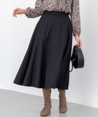 【組曲/KUMIKYOKU】のツイル起毛フレア スカート ブラック系|ID: prp329100004716875 ipo3291000000034169380