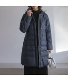 【組曲/KUMIKYOKU】のライトタフタロング ダウン ネイビーツイード系5|ID: prp329100004716879 ipo3291000000035580886