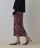 【グレース コンチネンタル/GRACE CONTINENTAL】のラメペイズリージャガードスカート ボルドー|ID: prp329100004716885 ipo3291000000035635370