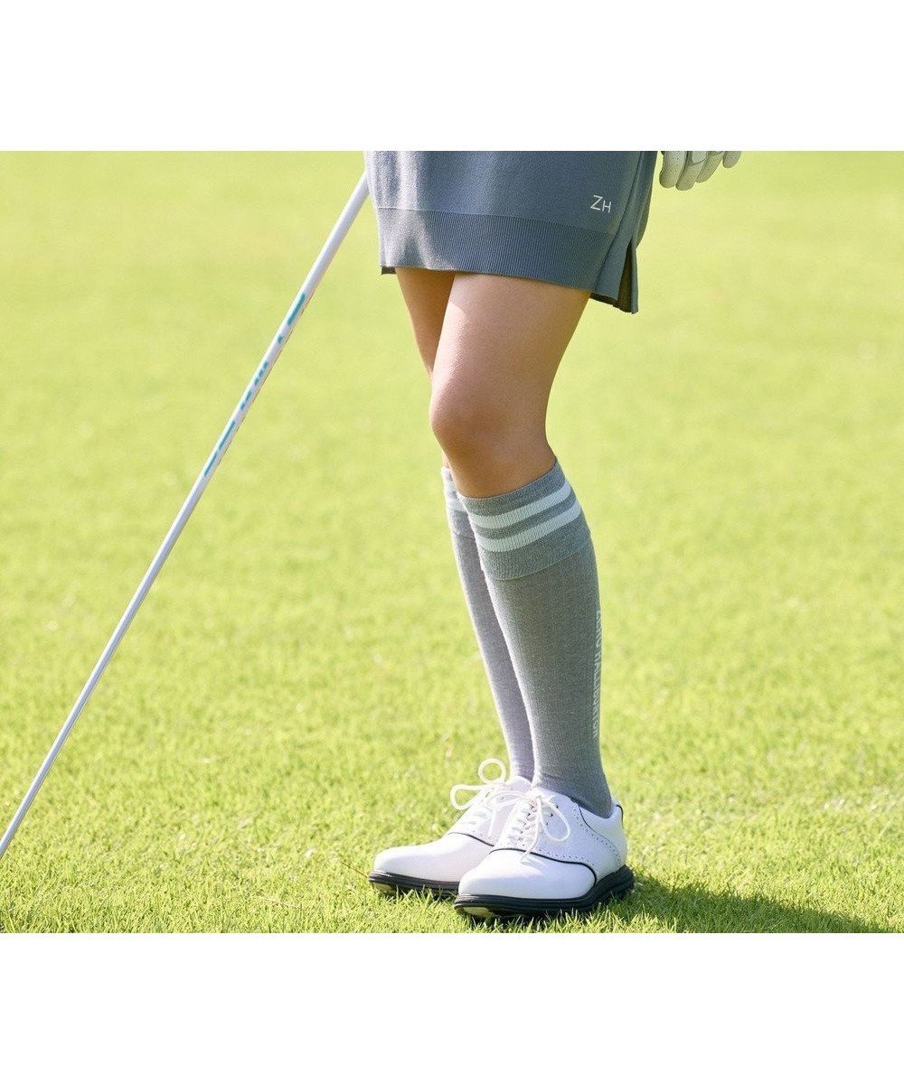 【ゼロハリバートン/ZERO HALLIBURTON】の【セットアップ可能】 ニットスカート ZHG-W5A4e 85140 インテリア・キッズ・メンズ・レディースファッション・服の通販 founy(ファニー) 　ファッション　Fashion　レディースファッション　Fashion for Women　セットアップ　Matching Sets　スカート・ミニ/ミディ/マキシ　Skirts / Mini, Midi & Maxi Skirts　おすすめ　Recommended / Our Picks　スリット　Slit, Slit Detail　セットアップ　Set-Up, Coordinated Outfit　A/W・秋冬　Autumn/Winter　グレー|ID: prp329100004716897 ipo3291000000035799812