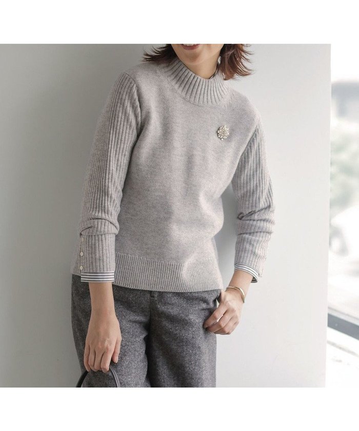 【ジェイ プレス/J.PRESS】のCASHBIT NEO ハイネック ニット インテリア・キッズ・メンズ・レディースファッション・服の通販 founy(ファニー) https://founy.com/ ファッション Fashion レディースファッション Fashion for Women トップス・カットソー Cut & Sew Tops ニット Knit Tops & Sweaters エレガント 上品 Elegant シンプル Simple, Minimal セーター Sweater, Knitwear ハイネック High Neck, Mock Neck バランス Balance, Style Balance A/W・秋冬 Autumn/Winter |ID: prp329100004716906 ipo3291000000035396946