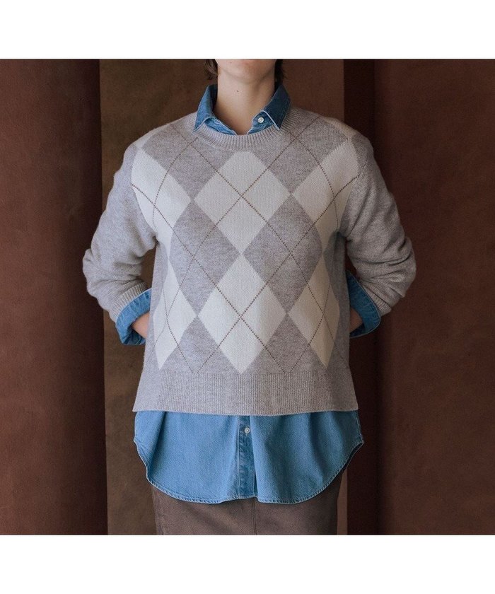 【ジェイ プレス/J.PRESS】のCASHBIT NEO アーガイル ニット インテリア・キッズ・メンズ・レディースファッション・服の通販 founy(ファニー) https://founy.com/ ファッション Fashion レディースファッション Fashion for Women トップス・カットソー Cut & Sew Tops ニット Knit Tops & Sweaters エレガント 上品 Elegant クラシカル Classical, Vintage-Inspired スリット Slit, Slit Detail セーター Sweater, Knitwear 無地 Plain, Solid Color A/W・秋冬 Autumn/Winter おすすめ Recommended / Our Picks |ID: prp329100004716907 ipo3291000000034475023