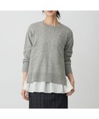 【ジェイ プレス/J.PRESS】のCASHMERE BLEND クルーネック ニット トップグレー系|ID: prp329100004716908 ipo3291000000034080546