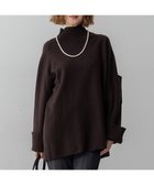 【23区/NIJYUSANKU】の【先行予約】ボイルドウールコンビニット チュニック 人気、トレンドファッション・服の通販 founy(ファニー) ファッション Fashion レディースファッション Fashion for Women トップス・カットソー Cut & Sew Tops ニット Knit Tops & Sweaters ジップ Zip, Zipper セーター Sweater, Knitwear タートル Turtleneck, Turtle Collar チュニック Tunic, Long Top ドレープ Drape, Draping Fabric 定番 Standard, Basic Item なめらか Smooth, Silky Texture フェルト Felt, Felt Fabric ポケット Pocket, Pocket Detail リラックス Relax, Relaxed Fit レギンス Leggings, Stretch Pants ロング Long, Long-Length A/W・秋冬 Autumn/Winter 冬 Winter / This Winter 新作・新入荷 New Arrivals / New In おすすめ Recommended / Our Picks エレガント 上品 Elegant 2025年 2025 2025-2026秋冬・A/W Autumn/Winter 2025–26 AW25–26 thumbnail ダークブラウン系|ID: prp329100004716917 ipo3291000000034080582
