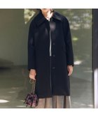 【組曲/KUMIKYOKU】のウールモッサステンカラー コート 人気、トレンドファッション・服の通販 founy(ファニー) ファッション Fashion レディースファッション Fashion for Women アウター Coat / Outerwear Collection コート・ロングコート・ピーコート Long Coats, Peacoats & More レディースジャケット・軽アウター Jackets ジャケット Jacket, Outerwear A/W・秋冬 Autumn/Winter エレガント 上品 Elegant thumbnail ブラック系|ID: prp329100004716921 ipo3291000000034607897
