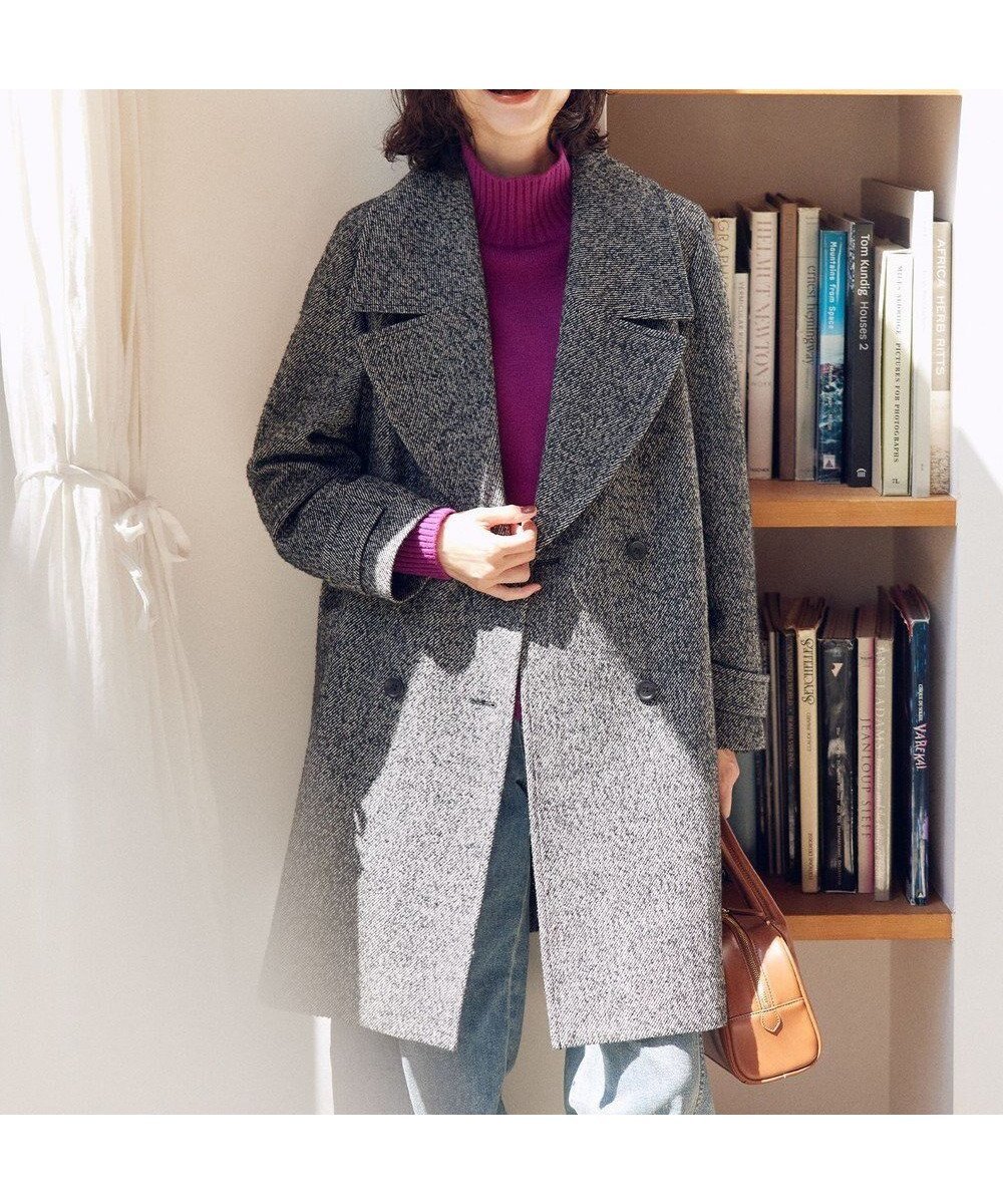 【組曲/KUMIKYOKU】のループツイードチェスター コート 人気、トレンドファッション・服の通販 founy(ファニー) ファッション Fashion レディースファッション Fashion for Women アウター Coat / Outerwear Collection コート・ロングコート・ピーコート Long Coats, Peacoats & More レディースジャケット・軽アウター Jackets チェスターコート・ロング丈アウター Chester Coats / Chesterfield Long Coats ウォーム Warm Fabric ジャケット Jacket, Outerwear ダブル Double, Double-Breasted チェスターコート Chester Coat, Long Coat ツイード Twill, Twill Weave トレンド Trend, Trending Now ループ Loop, Loop Knit A/W・秋冬 Autumn/Winter other-1|ID: prp329100004716922 ipo3291000000034607898