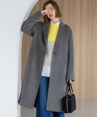 【23区/NIJYUSANKU】の【先行予約】ウールカシミヤビーバー チェスター コート グレー系|ID:prp329100004716925