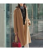 【23区/NIJYUSANKU】のウールカシミヤビーバー チェスター コート キャメル系|ID: prp329100004716925 ipo3291000000035608175