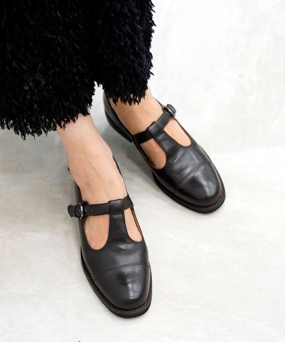 【アポム/APOM】のイタリアンカーフ Tストラップシューズ 30 インテリア・キッズ・メンズ・レディースファッション・服の通販 founy(ファニー) 　ファッション　Fashion　レディースファッション　Fashion for Women　クッション　Cushion, Throw Pillow　シューズ　Shoes, Footwear　ストラップシューズ　Strap Shoes, Mary Janes　ストレート　Straight, Straight Cut　スマート　Smart, Elegant　ソックス　Socks, Hosiery　タイツ　Tights, Legwear　フェミニン　Feminine, Girly　マニッシュ　Mannish, Boyish　ラップ　Wrap, Wrap Design　おすすめ　Recommended / Our Picks　ダークブラウン|ID: prp329100004716927 ipo3291000000034223587