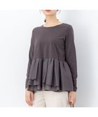 【組曲/KUMIKYOKU】のオーガンジーコンビ ロングTシャツ 人気、トレンドファッション・服の通販 founy(ファニー) ファッション Fashion レディースファッション Fashion for Women トップス・カットソー Cut & Sew Tops シャツ・ブラウス・オフィスカジュアル Elegant Blouses & Button-Ups ロングTシャツ・Tシャツ Longline T-Shirts & Tees カットソー・ベーシックTシャツ Cut-and-Sewn Tops / Stretch Tees & Basics オーガンジー Organza Fabric カットソー Cut and Sewn Top コンビ Combo, Combination Style ストレッチ Stretch, Stretchy Fabric チュール Tulip, Tulip Motif トレンド Trend, Trending Now ロング Long, Long-Length A/W・秋冬 Autumn/Winter S/S・春夏 SS, Spring/Summer, Warm Season おすすめ Recommended / Our Picks 夏 Summer エレガント 上品 Elegant thumbnail グレー系|ID: prp329100004716930 ipo3291000000034212519