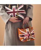 【アクセソワドゥマドモワゼルジャップ/A.D.M.J】の【魔法のように軽い】マジックライト/ユニオンジャックキューブトート21cm(Dカン+) MANGO|ID: prp329100004716937 ipo3291000000036008000