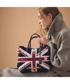 【アクセソワドゥマドモワゼルジャップ/A.D.M.J】の【魔法のように軽い】マジックライト/ユニオンジャックキューブトート25cm MARINO|ID: prp329100004716938 ipo3291000000036008015