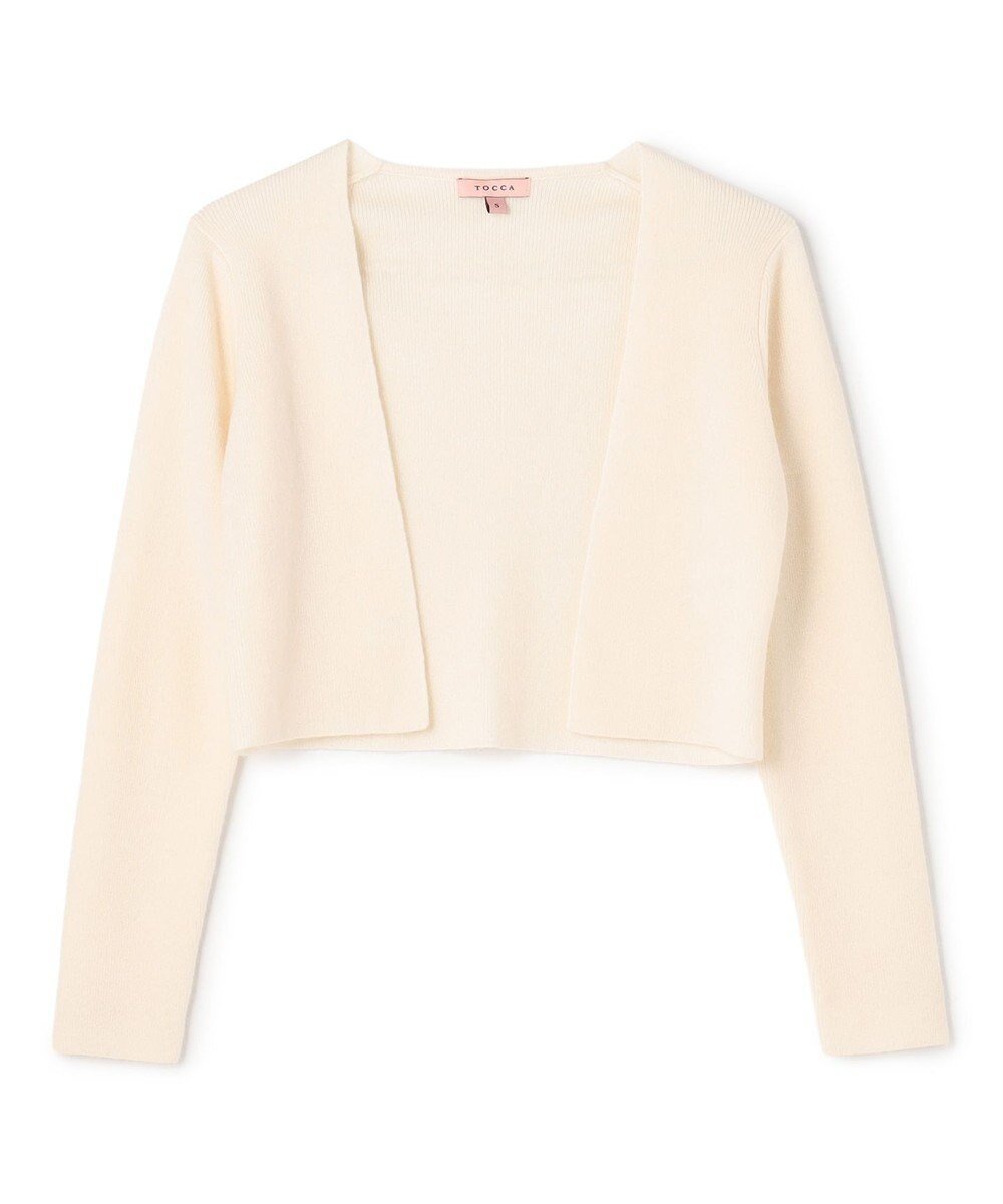 【トッカ/TOCCA】の【洗える】CASHMERE ボレロ インテリア・キッズ・メンズ・レディースファッション・服の通販 founy(ファニー) 　ファッション　Fashion　レディースファッション　Fashion for Women　アウター　Coat / Outerwear Collection　ボレロ・ショート丈ジャケット / ドレス羽織りに　Boleros & Short Jackets　トップス・カットソー　Cut & Sew Tops　ニット　Knit Tops & Sweaters　洗える　Machine Washable　コンパクト　Compact, Small Size　ショート　Short, Short Length　セーター　Sweater, Knitwear　ドレス　Dress, One-Piece　定番　Standard, Basic Item　フォーマル　Formal, Dressy　ボレロ　Bolero, Short Cardigan　冬　Winter / This Winter　A/W・秋冬　Autumn/Winter　新作・新入荷　New Arrivals / New In　エレガント 上品　Elegant　セレモニー　Ceremony　2025年　2025　2025-2026秋冬・A/W　Autumn/Winter 2025–26 AW25–26　アイボリー系|ID: prp329100004716944 ipo3291000000034080680