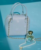 【トッカ/TOCCA】のECLAT CARRE LEATHERBAG レザーバッグ 人気、トレンドファッション・服の通販 founy(ファニー) ファッション Fashion レディースファッション Fashion for Women バッグ Bags コンパクト Compact, Small Size ショルダー Shoulder, Shoulder Strap シンプル Simple, Minimal チェーン Chain, Chain Strap フェミニン Feminine, Girly フォルム Silhouette, Form ボストンバッグ Boston Bag, Retro Bag モダン Modern, Contemporary 財布 Wallet, Purse thumbnail ブルー系|ID: prp329100004716946 ipo3291000000034475052