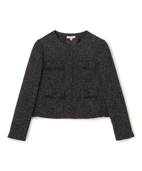 【トッカ/TOCCA】 【洗える・消臭】MIST TWEED ジャケット人気、トレンドファッション・服の通販 founy(ファニー) ファッション Fashion レディースファッション Fashion for Women アウター Coat / Outerwear Collection レディースジャケット・軽アウター Jackets ノーカラージャケット / シンプル上品コーデ Collarless Jackets 新作・新入荷 New Arrivals / New In 2025年 2025 2025-2026秋冬・A/W Autumn/Winter 2025–26 AW25–26 冬 Winter / This Winter コンパクト Compact, Small Size シンプル Simple, Minimal ジャケット Jacket, Outerwear ツイード Twill, Twill Weave トレンド Trend, Trending Now ドレス Dress, One-Piece ポケット Pocket, Pocket Detail 夏 Summer S/S・春夏 SS, Spring/Summer, Warm Season 洗える Machine Washable A/W・秋冬 Autumn/Winter |ID:prp329100004716948