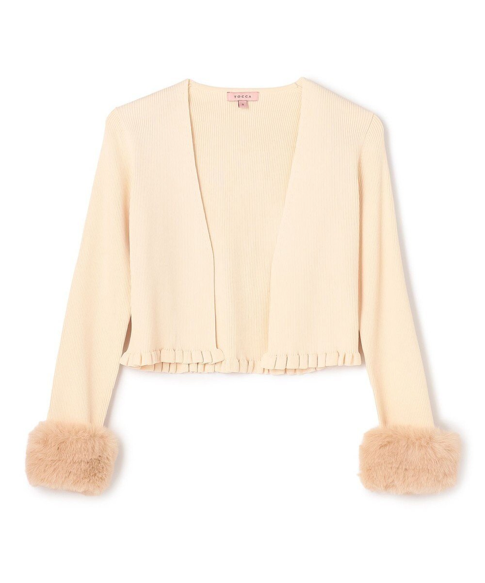 【トッカ/TOCCA】の【洗える】DEERLET BUNNY ボレロ インテリア・キッズ・メンズ・レディースファッション・服の通販 founy(ファニー) 　ファッション　Fashion　レディースファッション　Fashion for Women　アウター　Coat / Outerwear Collection　ボレロ・ショート丈ジャケット / ドレス羽織りに　Boleros & Short Jackets　エレガント 上品　Elegant　洗える　Machine Washable　カフス　Cuff Design　クラシカル　Classical, Vintage-Inspired　コンパクト　Compact, Small Size　シンプル　Simple, Minimal　ドレス　Dress, One-Piece　人気　Popular, Best Seller　バランス　Balance, Style Balance　フェイクファー　Faux Fur, Imitation Fur　フォーマル　Formal, Dressy　ボレロ　Bolero, Short Cardigan　A/W・秋冬　Autumn/Winter　冬　Winter / This Winter　新作・新入荷　New Arrivals / New In　セレモニー　Ceremony　ビジネス 仕事 通勤　Business / Work / Commuting　2025年　2025　2025-2026秋冬・A/W　Autumn/Winter 2025–26 AW25–26　アイボリー系|ID: prp329100004716950 ipo3291000000034080700