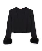 【トッカ/TOCCA】の【洗える】DEERLET BUNNY ボレロ 人気、トレンドファッション・服の通販 founy(ファニー) ファッション Fashion レディースファッション Fashion for Women アウター Coat / Outerwear Collection ボレロ・ショート丈ジャケット / ドレス羽織りに Boleros & Short Jackets エレガント 上品 Elegant 洗える Machine Washable カフス Cuff Design クラシカル Classical, Vintage-Inspired コンパクト Compact, Small Size シンプル Simple, Minimal ドレス Dress, One-Piece 人気 Popular, Best Seller バランス Balance, Style Balance フェイクファー Faux Fur, Imitation Fur フォーマル Formal, Dressy ボレロ Bolero, Short Cardigan A/W・秋冬 Autumn/Winter 冬 Winter / This Winter 新作・新入荷 New Arrivals / New In セレモニー Ceremony ビジネス 仕事 通勤 Business / Work / Commuting 2025年 2025 2025-2026秋冬・A/W Autumn/Winter 2025–26 AW25–26 thumbnail ブラック系|ID: prp329100004716950 ipo3291000000034080701