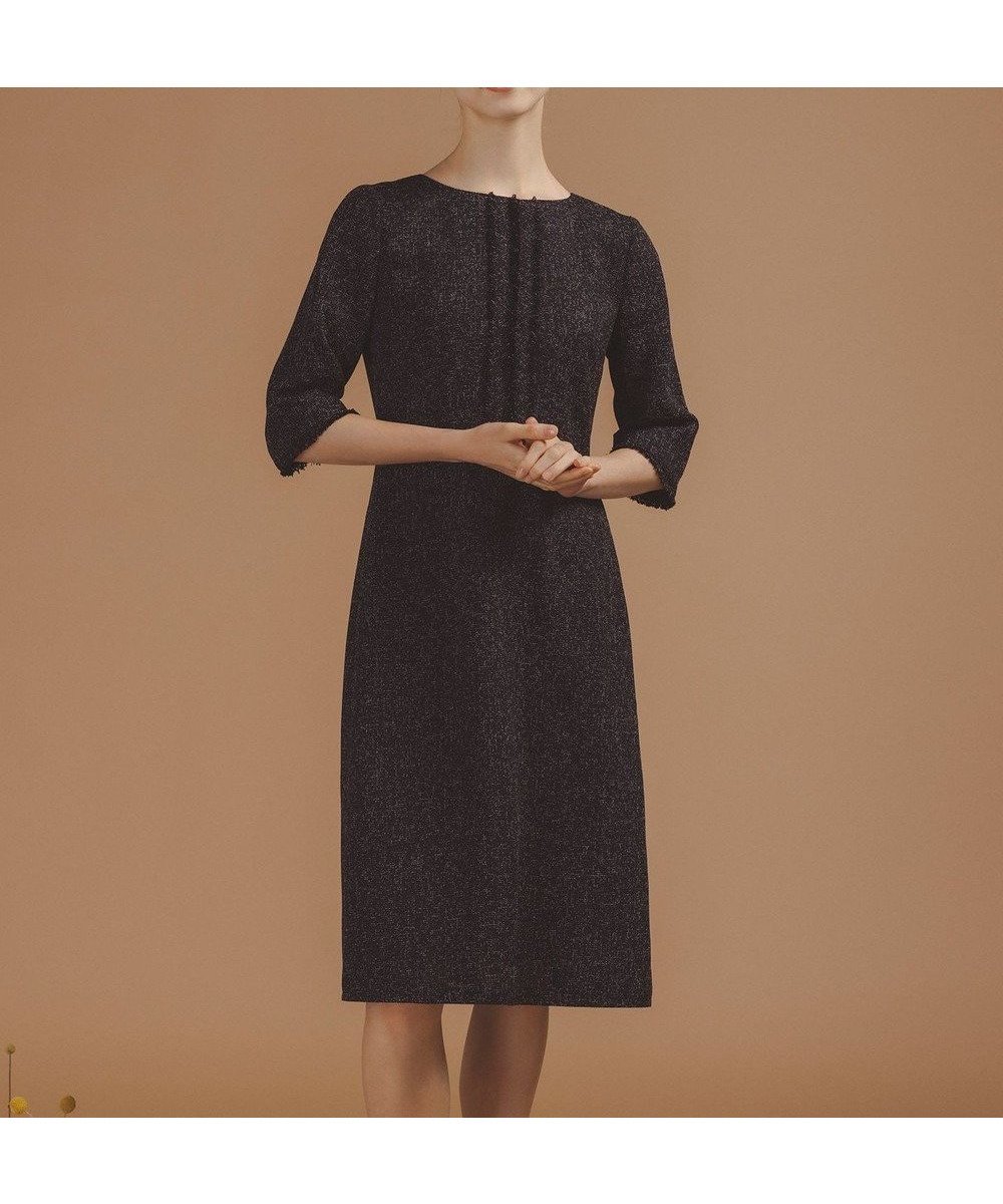 【トッカ/TOCCA】の【洗える・消臭】MIST TWEED ドレス 人気、トレンドファッション・服の通販 founy(ファニー) 　ファッション　Fashion　レディースファッション　Fashion for Women　ワンピース　Dresses　フォーマル・パーティードレス・結婚式用ドレス　Elegant & Casual Dresses　2025年　2025　2025-2026秋冬・A/W　Autumn/Winter 2025–26 AW25–26　冬　Winter / This Winter　オケージョン　Occasion Wear　ジャケット　Jacket, Outerwear　セットアップ　Set-Up, Coordinated Outfit　セレモニー　Ceremony　ツイード　Twill, Twill Weave　ドレス　Dress, One-Piece　フォーマル　Formal, Dressy　フリンジ　Fringe, Tassel　夏　Summer　S/S・春夏　SS, Spring/Summer, Warm Season　洗える　Machine Washable　A/W・秋冬　Autumn/Winter　ビジネス 仕事 通勤　Business / Work / Commuting　 other-1|ID: prp329100004716951 ipo3291000000034270932