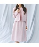 【トッカ/TOCCA】の【洗える・消臭】MIST TWEED ドレス ピンク系5|ID:prp329100004716951