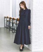 【トッカ/TOCCA】の【洗える・消臭】SWEET CARAMEL BOX ドレス ネイビー系|ID:prp329100004716953