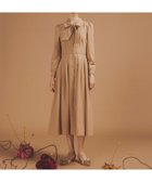 【トッカ/TOCCA】の【洗える・消臭】SWEET CARAMEL BOX ドレス ベージュ系|ID:prp329100004716953