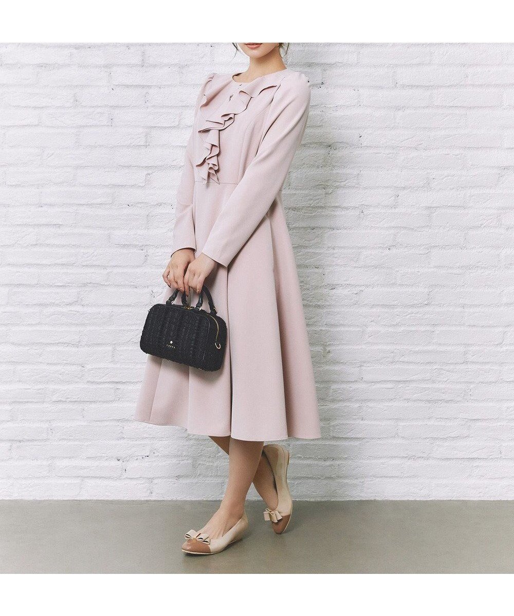 【トッカ/TOCCA】の【洗える・消臭】FRILL BLOOM ドレス 人気、トレンドファッション・服の通販 founy(ファニー) 　ファッション　Fashion　レディースファッション　Fashion for Women　ワンピース　Dresses　フォーマル・パーティードレス・結婚式用ドレス　Elegant & Casual Dresses　新作・新入荷　New Arrivals / New In　2025年　2025　2025-2026秋冬・A/W　Autumn/Winter 2025–26 AW25–26　冬　Winter / This Winter　エレガント 上品　Elegant　シンプル　Simple, Minimal　ストレッチ　Stretch, Stretchy Fabric　ドレス　Dress, One-Piece　ドレープ　Drape, Draping Fabric　バランス　Balance, Style Balance　フェミニン　Feminine, Girly　フリル　Frill, Ruffle　フレア　Flare, Flared　ロング　Long, Long-Length　夏　Summer　S/S・春夏　SS, Spring/Summer, Warm Season　洗える　Machine Washable　A/W・秋冬　Autumn/Winter　 other-1|ID: prp329100004716954 ipo3291000000034080712