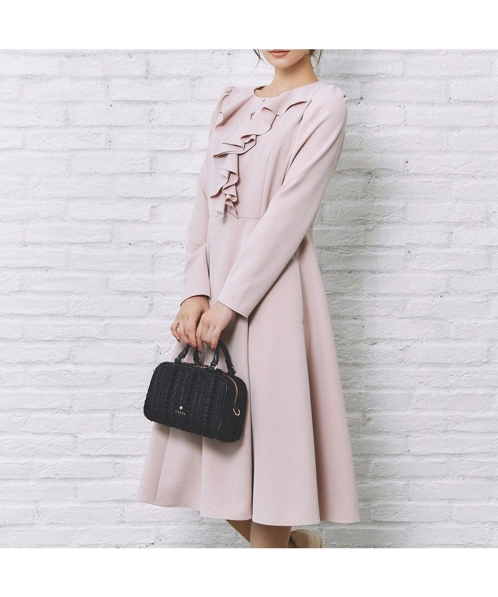 【トッカ/TOCCA】の【洗える・消臭】FRILL BLOOM ドレス 人気、トレンドファッション・服の通販 founy(ファニー) 　ファッション　Fashion　レディースファッション　Fashion for Women　ワンピース　Dresses　フォーマル・パーティードレス・結婚式用ドレス　Elegant & Casual Dresses　2025年　2025　2025-2026秋冬・A/W　Autumn/Winter 2025–26 AW25–26　冬　Winter / This Winter　エレガント 上品　Elegant　シンプル　Simple, Minimal　ストレッチ　Stretch, Stretchy Fabric　ドレス　Dress, One-Piece　ドレープ　Drape, Draping Fabric　バランス　Balance, Style Balance　フェミニン　Feminine, Girly　フリル　Frill, Ruffle　フレア　Flare, Flared　ロング　Long, Long-Length　夏　Summer　S/S・春夏　SS, Spring/Summer, Warm Season　洗える　Machine Washable　A/W・秋冬　Autumn/Winter　 other-1|ID: prp329100004716954 ipo3291000000034466066